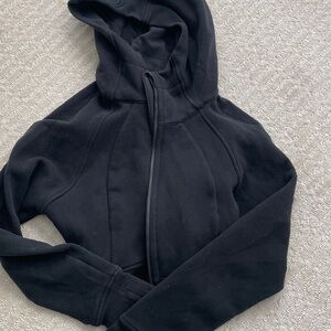 Lululemon Scuba Zip Up Hoodie Cropped